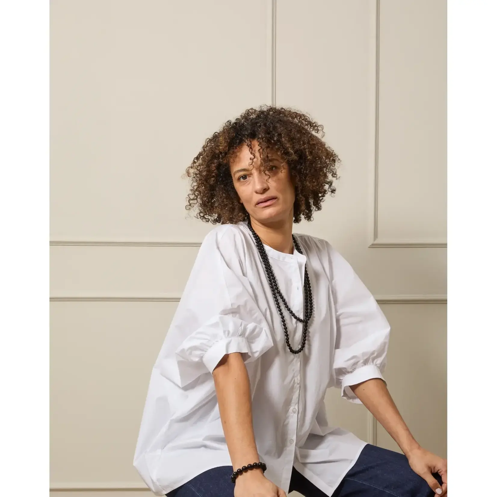 Chalk Whitstable Necklace Black