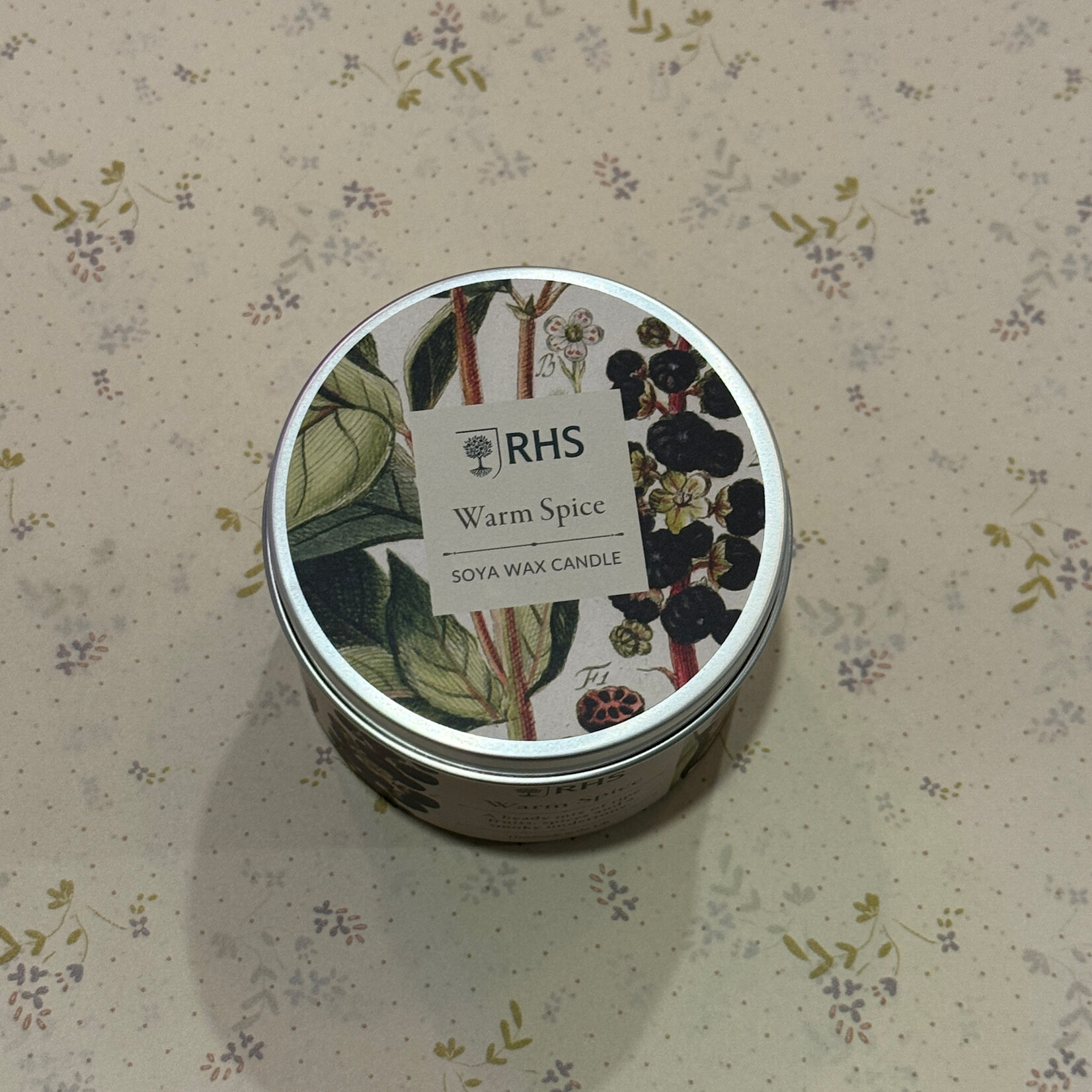 Freckleface RHS Warm Spice Tin Candle