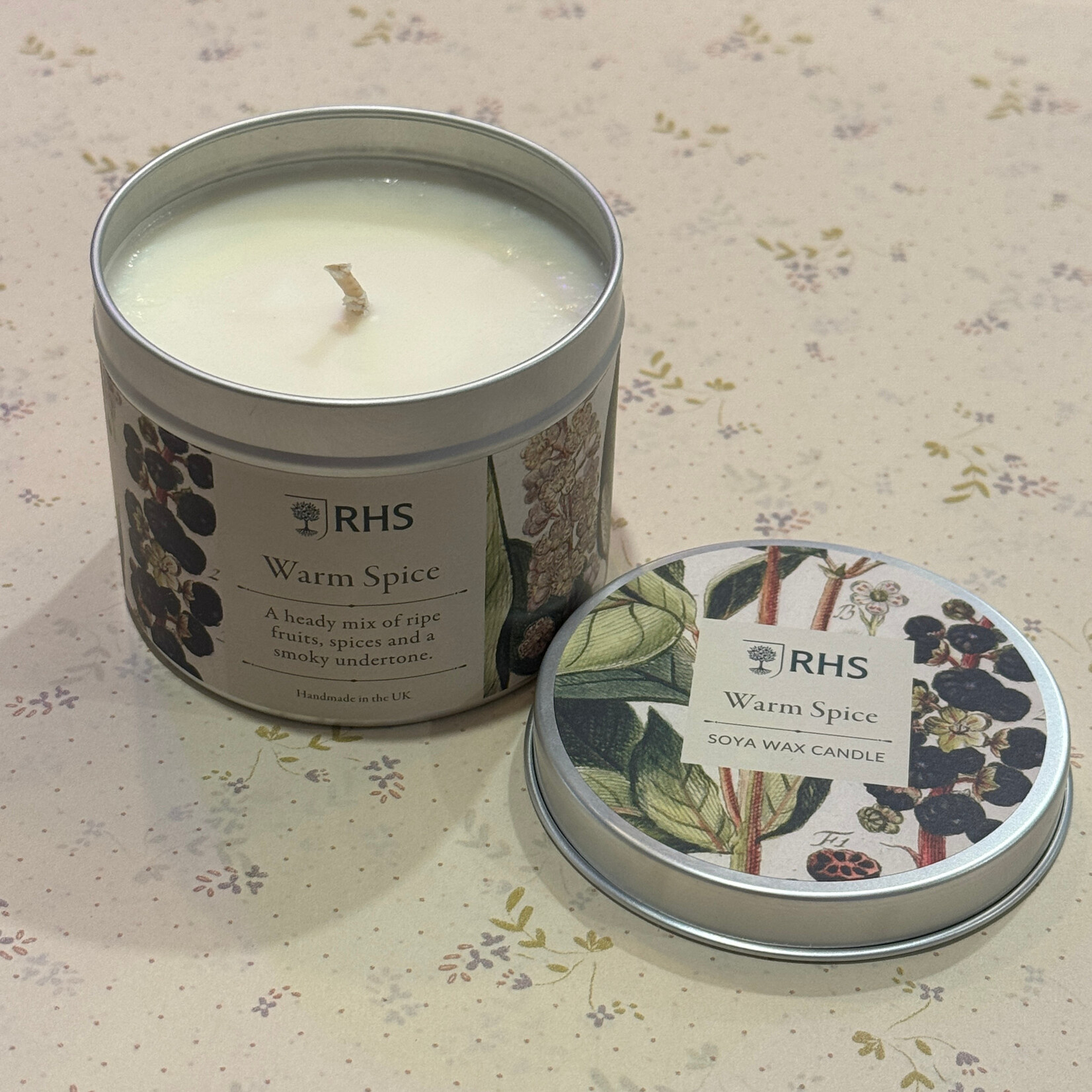Freckleface RHS Warm Spice Tin Candle