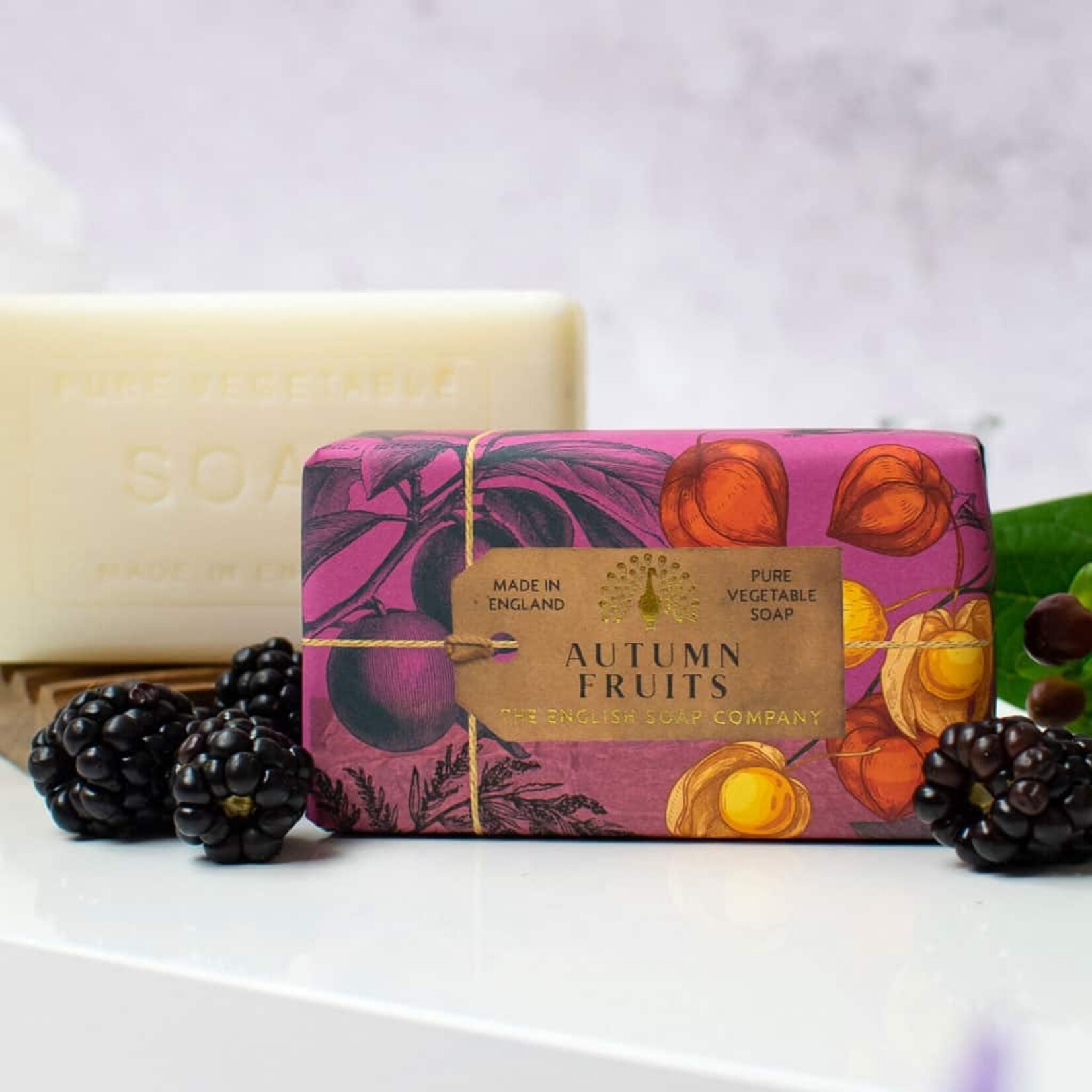 English Soap Company Autumn Fruits Soap 190g Anniversary Collection