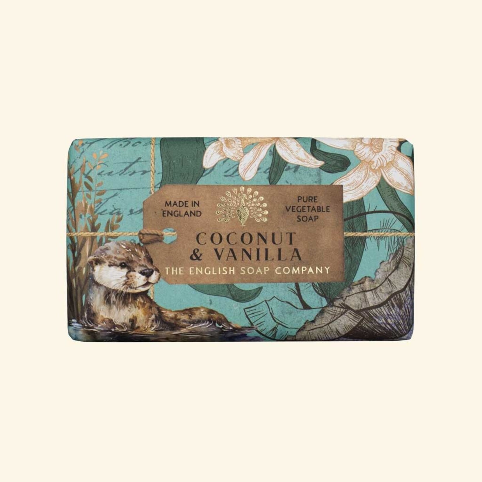 English Soap Company Coconut and Vanilla 190g Soap Anniversary Collection
