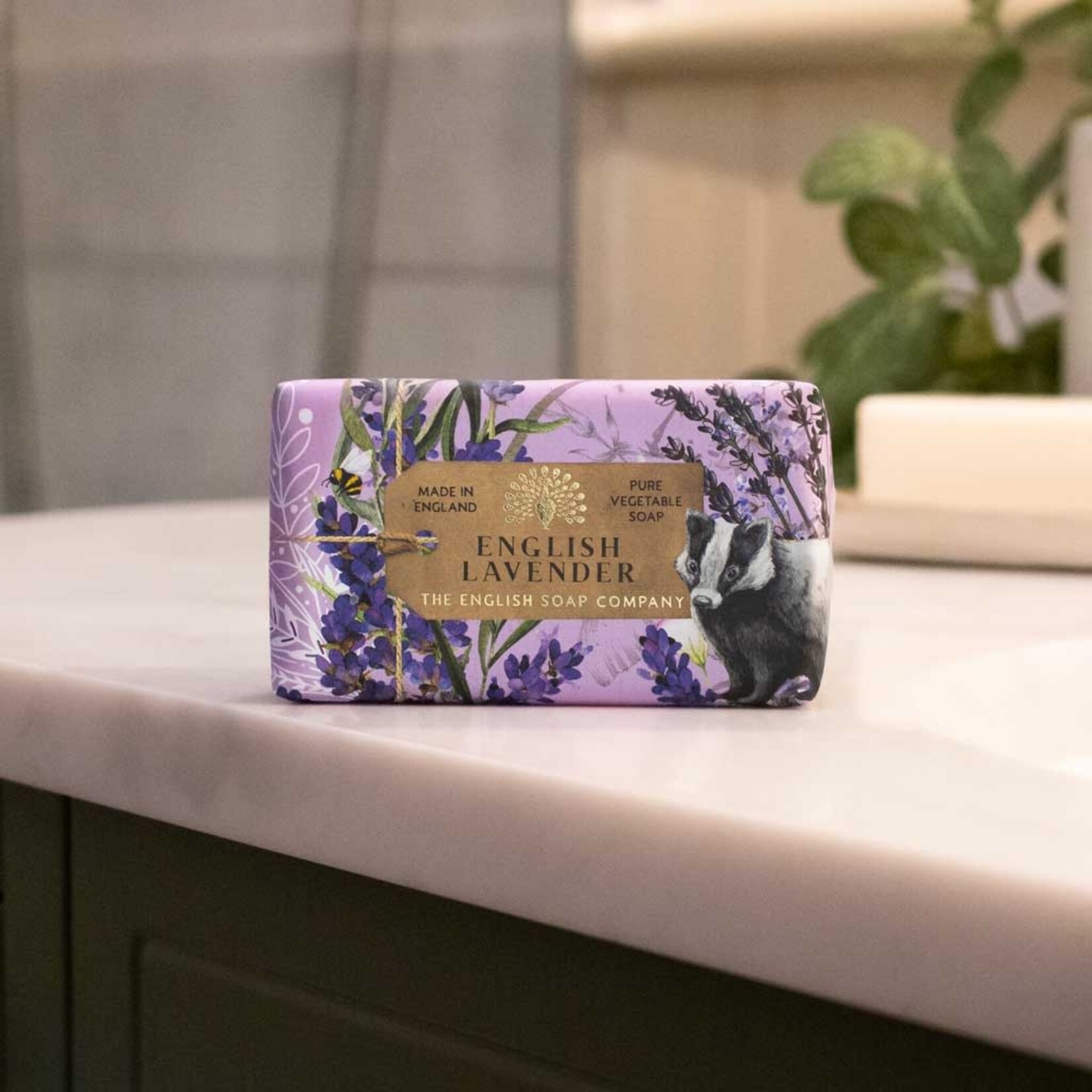 English Soap Company English Lavender 190g Soap Anniversary Collection
