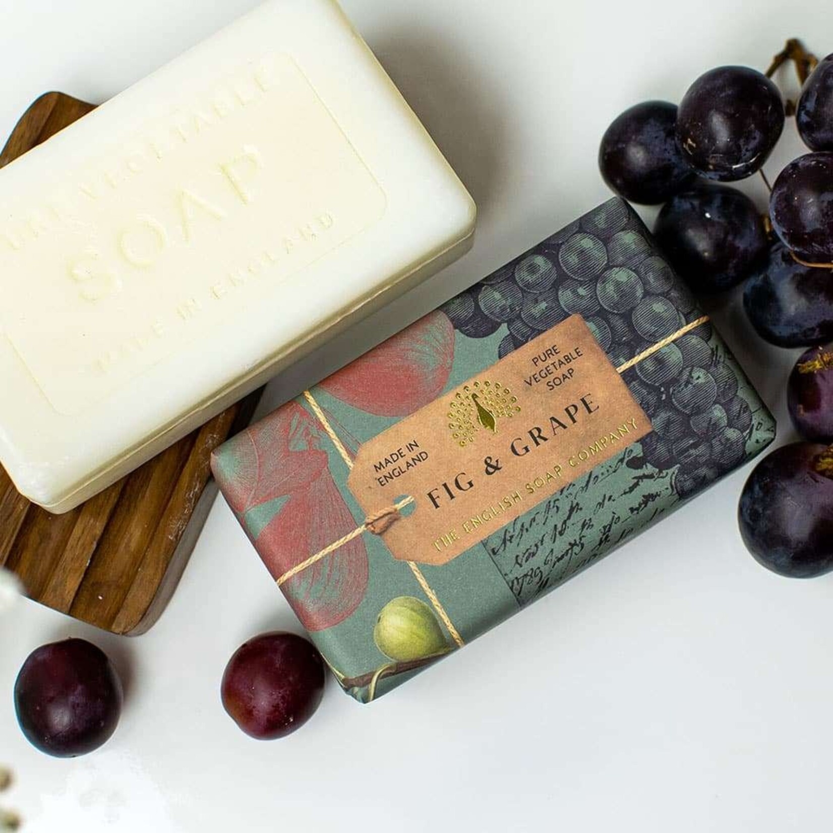 English Soap Company Fig and Grape 190g Soap Anniversary Collection