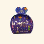 English Soap Company Occasions Lemon Spritz Congrats Heart Guest Soaps