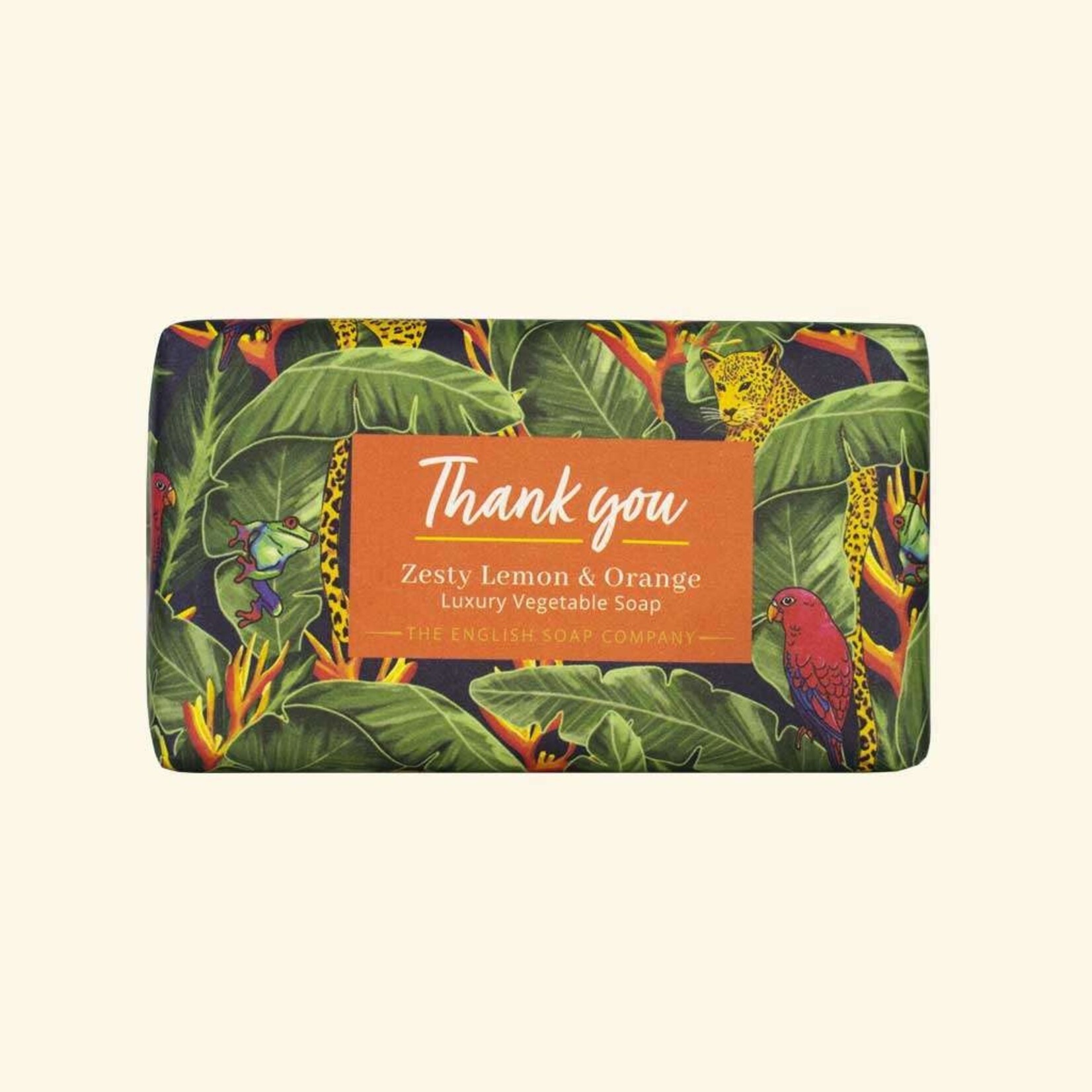English Soap Company Occasions Zesty Lemon and Orange Thank You 190g Soap