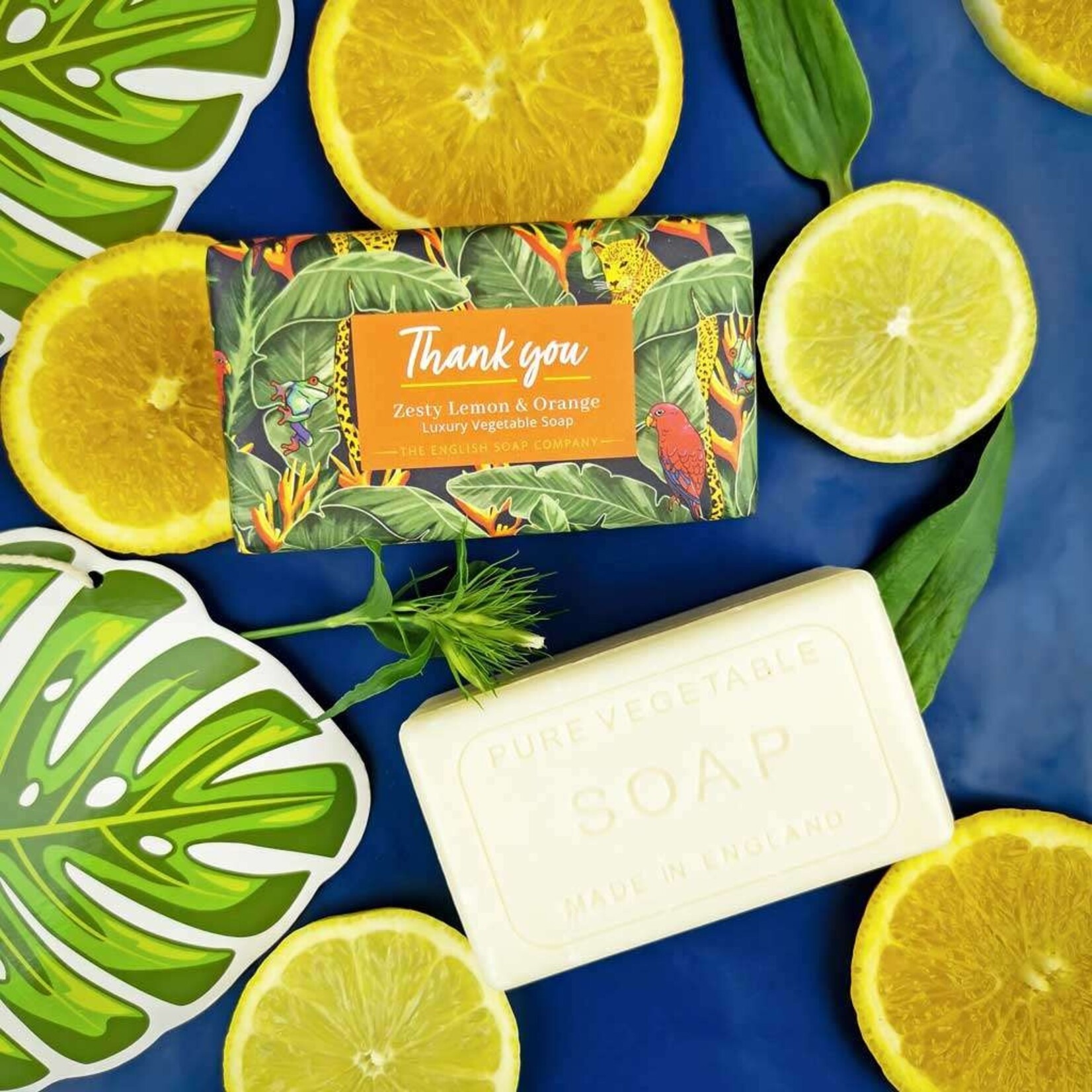 English Soap Company Occasions Zesty Lemon and Orange Thank You 190g Soap
