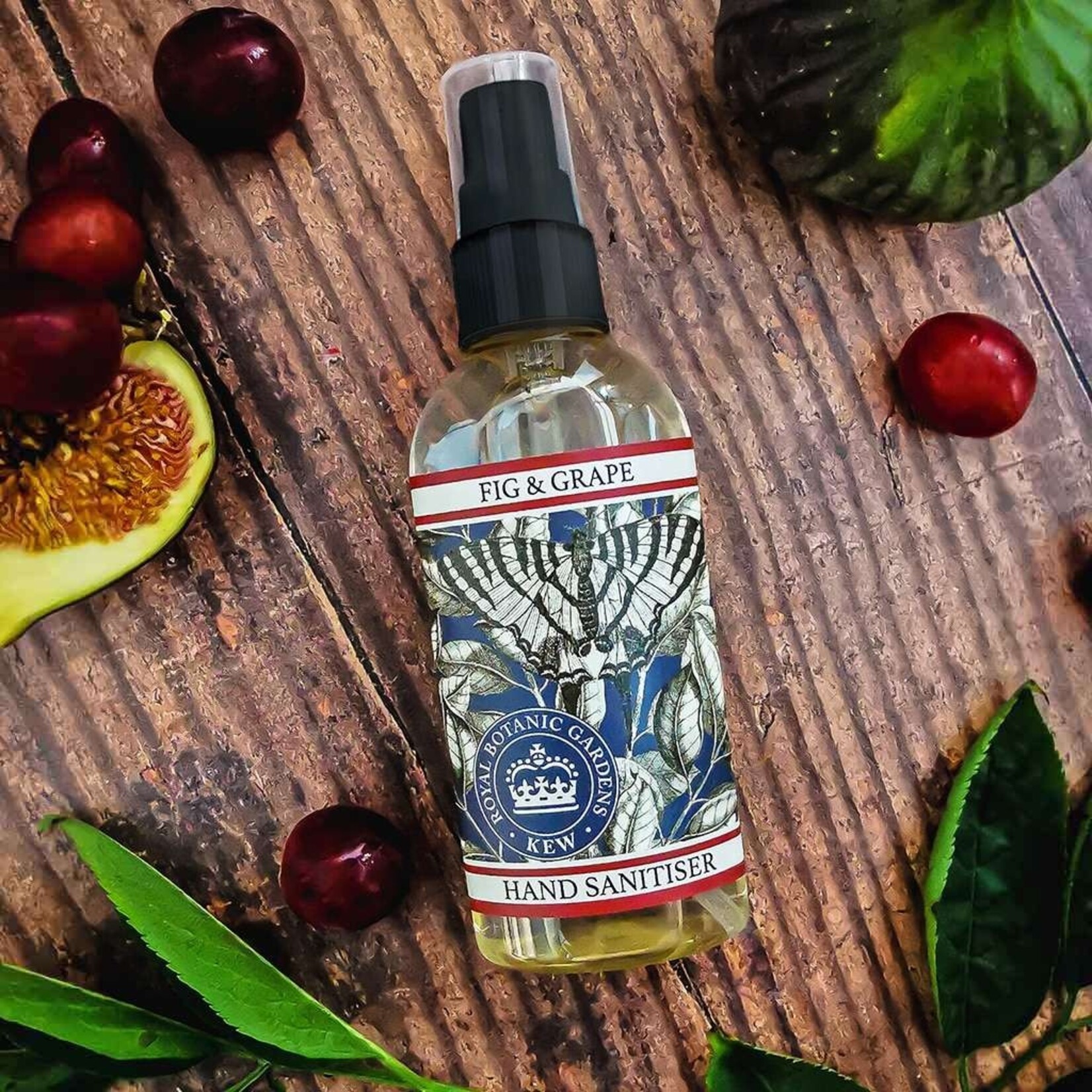 English Soap Company Kew Gardens Fig and Grape Hand Sanitiser