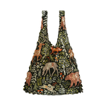 Be-Bougie (My Little Eco Bag) Deer and Bear Eco Bag Stretchy Tote