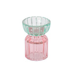Sass and Belle Green and Pink Reversible Tealight holder
