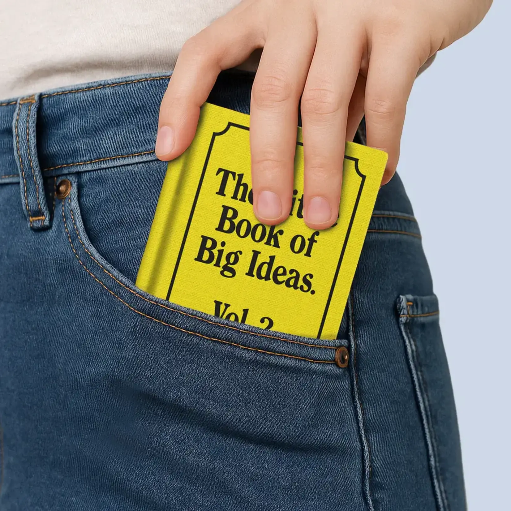 Ohh Deer Little Book of Big Ideas Tiny A7 Fabric Notebook