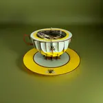 AllJoy Design Bee 3D Teacup Pop Up Card