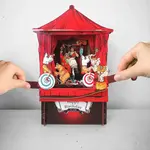 AllJoy Design Circus Theatre 3D Pop Up Card