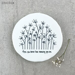 East of India Hope you know amazing Tall flowers coaster