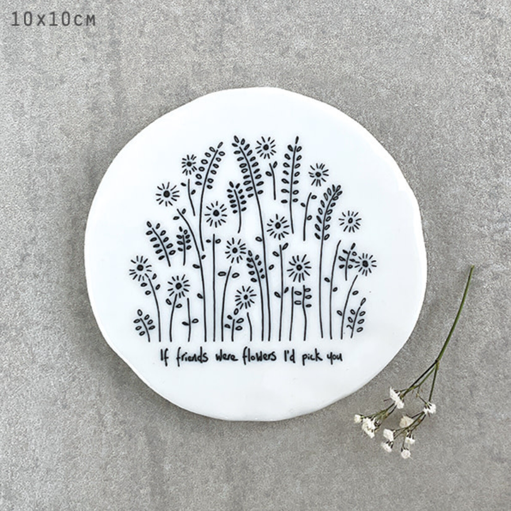 East of India If friends were flowers Tall flowers coaster