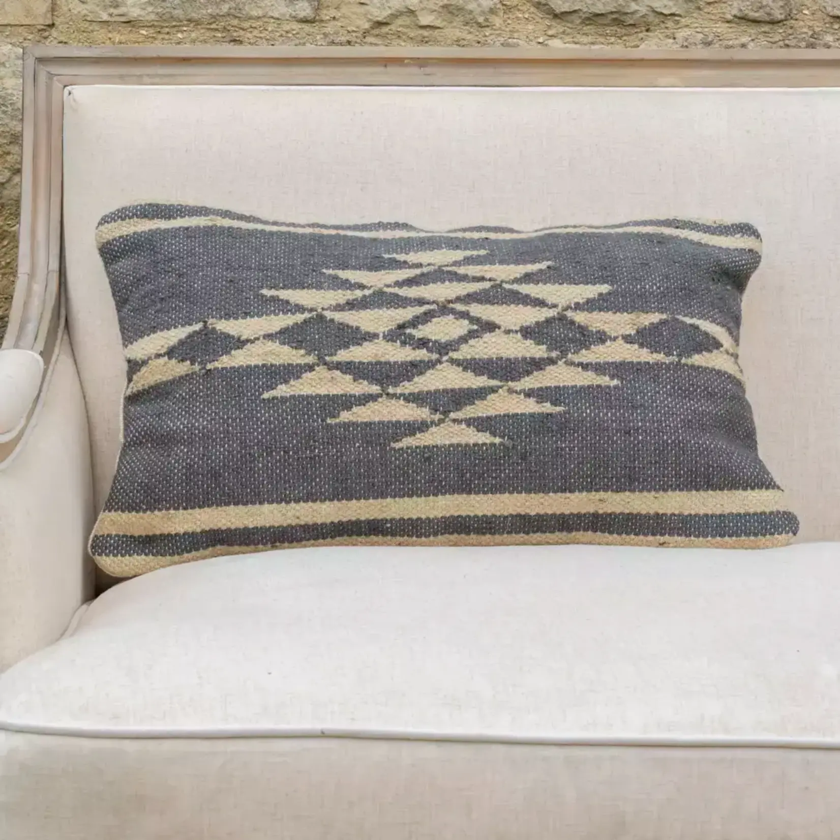 Grand Interiors Jute Cushion Sarika