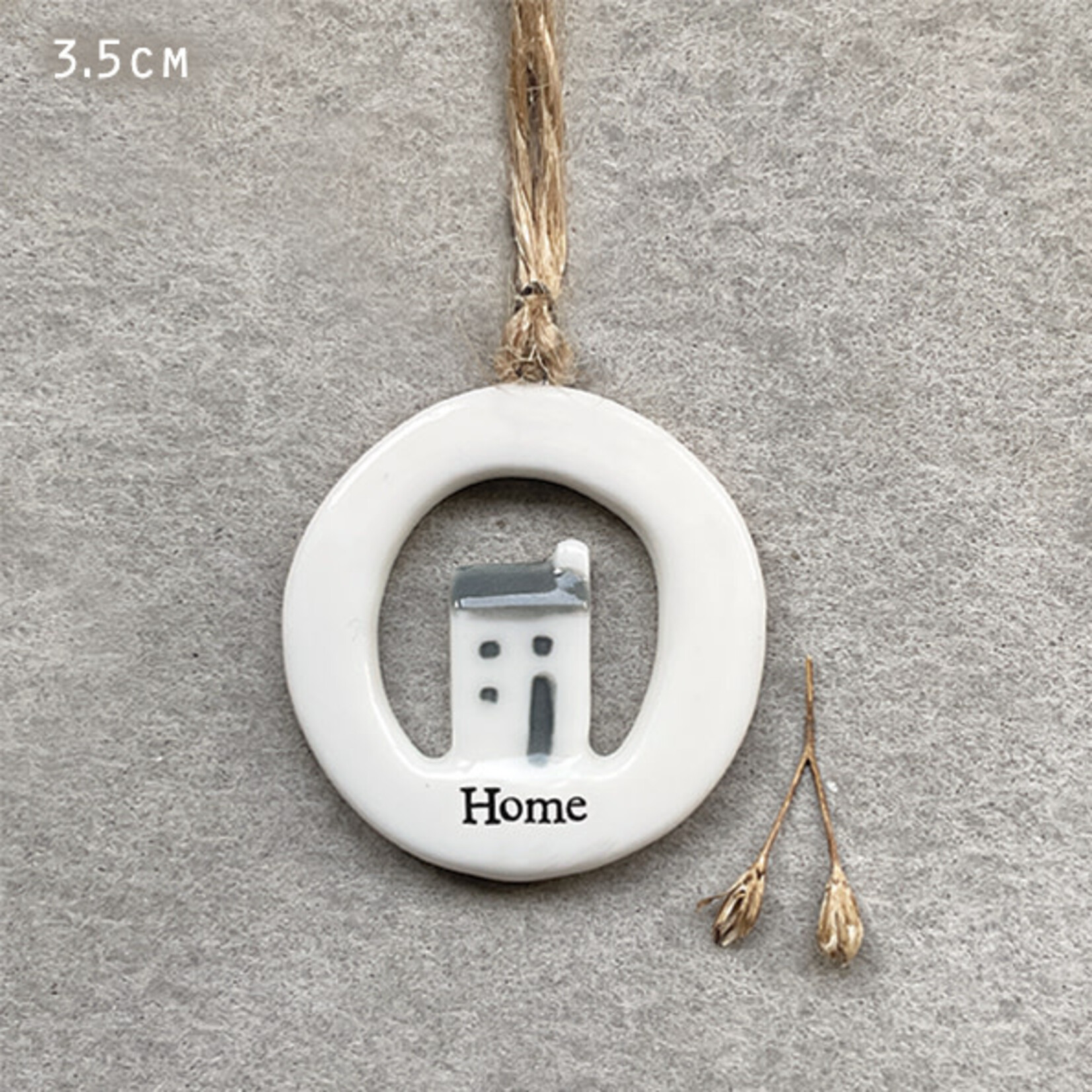 East of India Cut out hanger Home