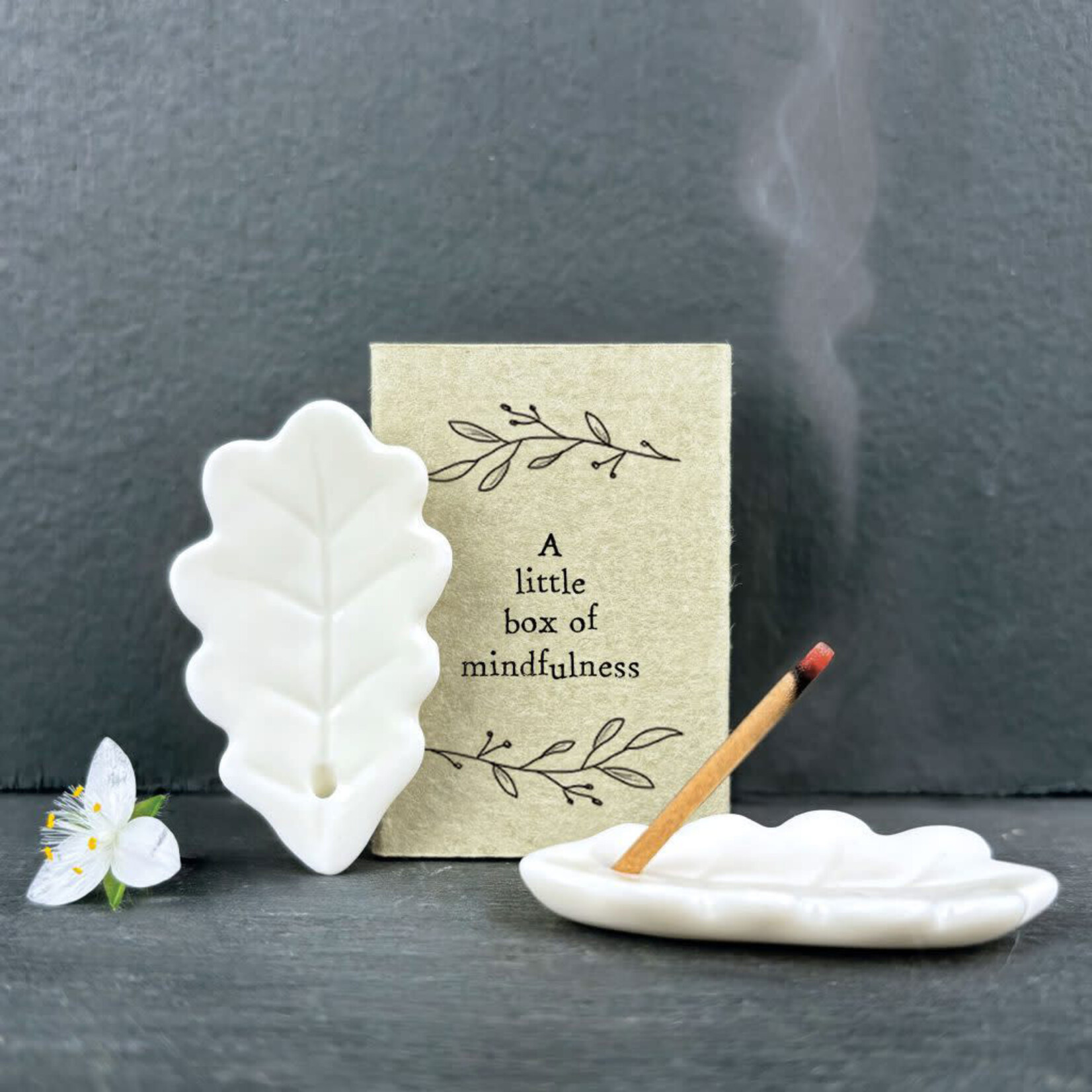 East of India Little box of mindfulness Matchbox with incense