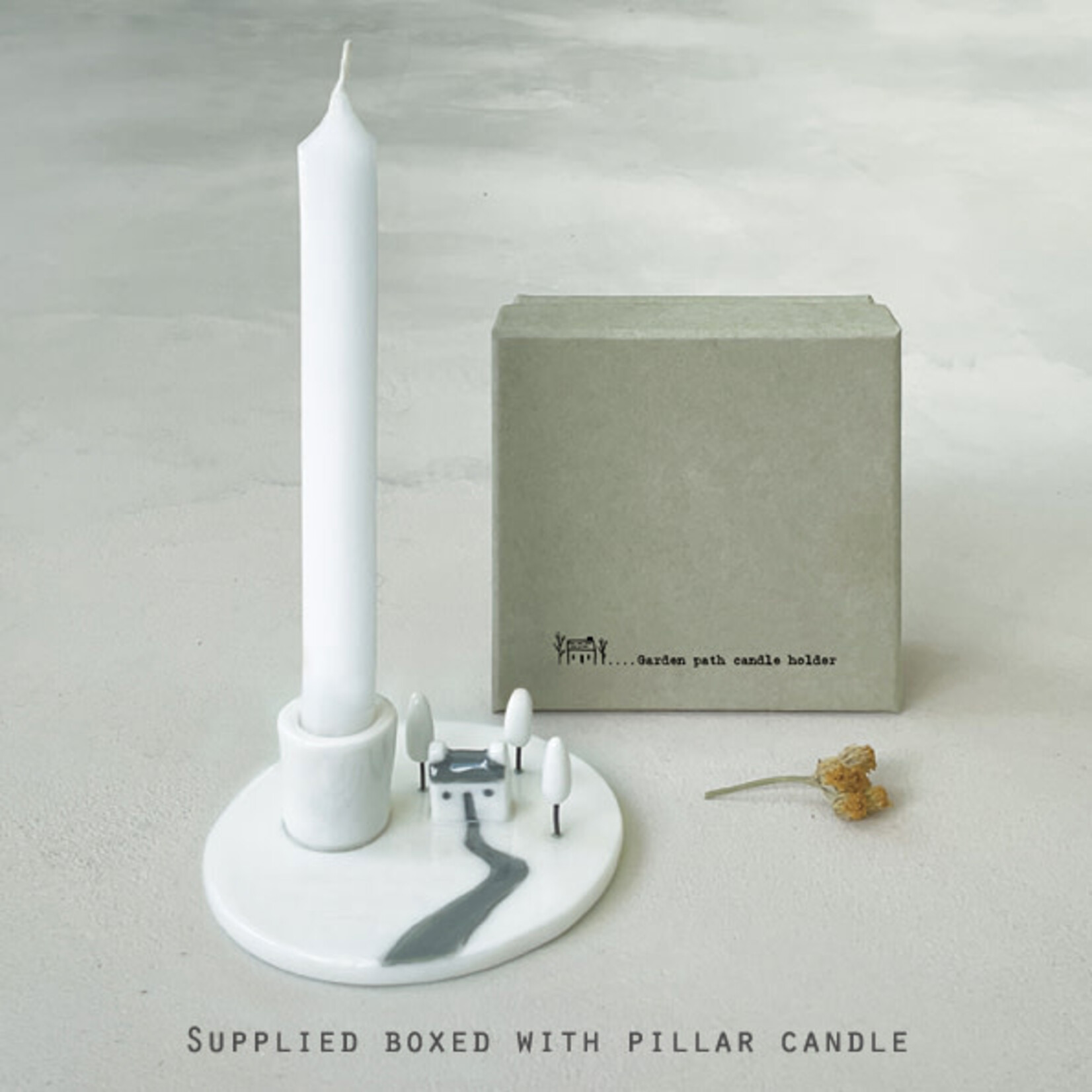 East of India Garden path Candle holder