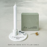 East of India It’s the friends we meet along the way Candle holder