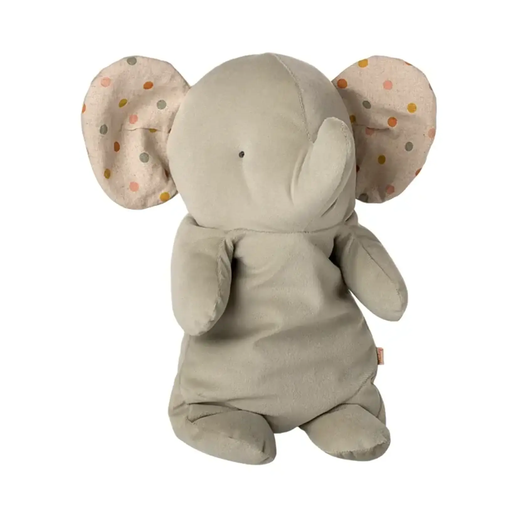 Maileg Maileg Safari friends Elephant Medium - Iron grey Velvet feel