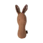 Maileg Maileg Lullaby friends Bunny rattle - Chocolate