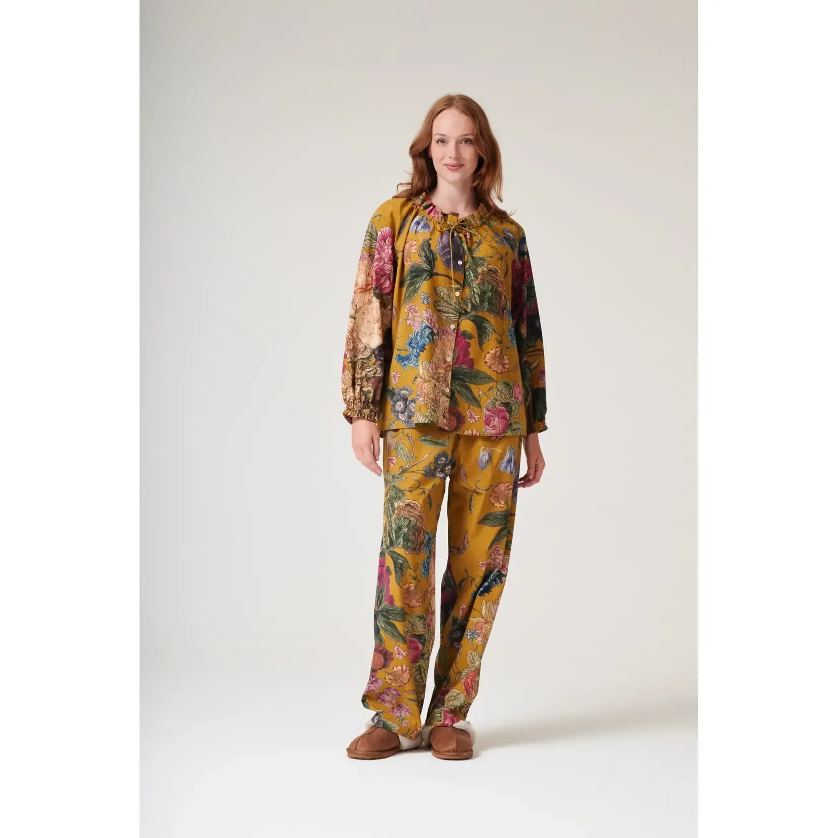 ONE HUNDRED STARS Primula Gold Poplin Pyjama