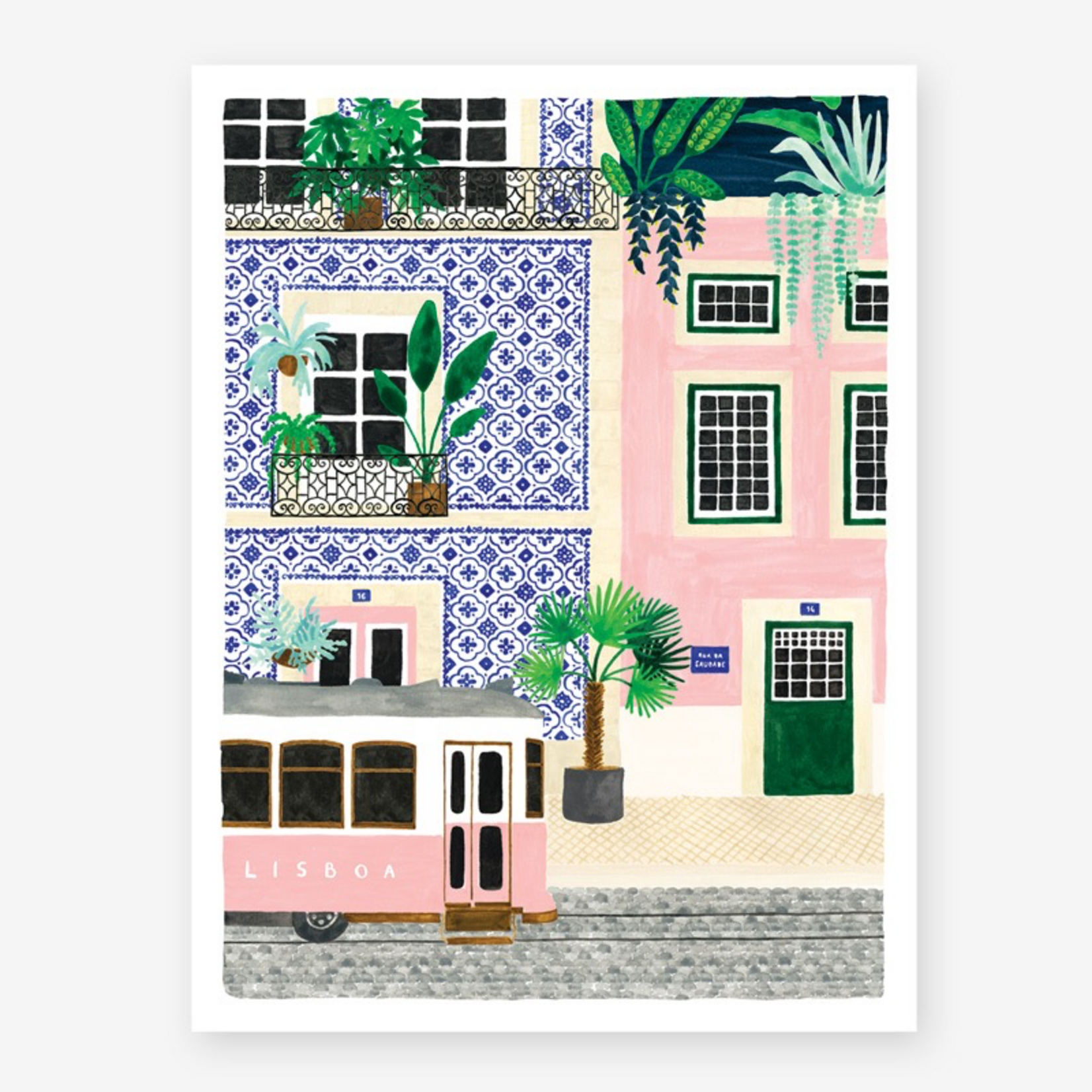 All The Ways To Say Lisbon Art Print