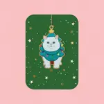 AllJoy Design Christmas Cat Decoration Card