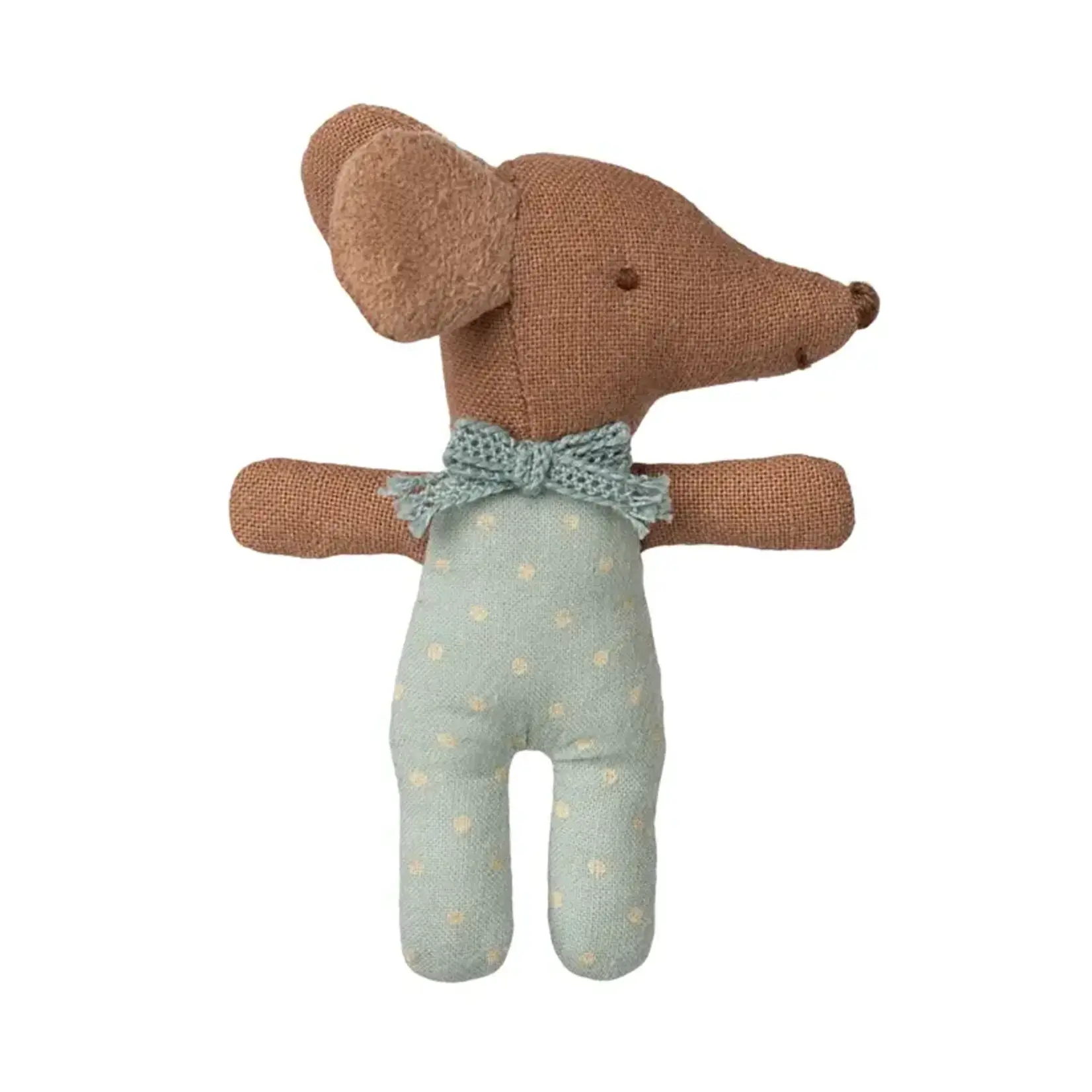 Maileg NEW Maileg Sleepy wakey baby mouse in matchbox - Blue