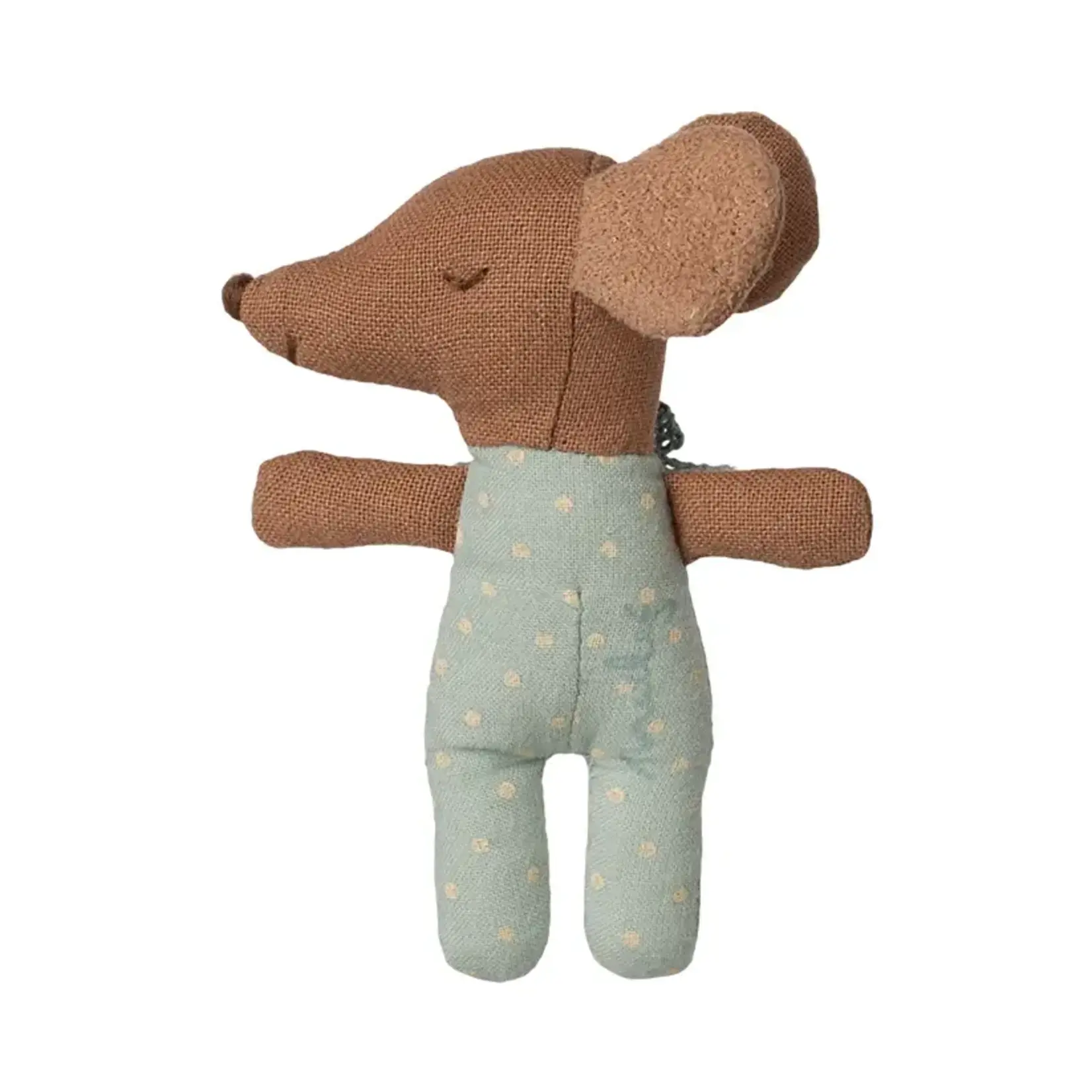 Maileg NEW Maileg Sleepy wakey baby mouse in matchbox - Blue