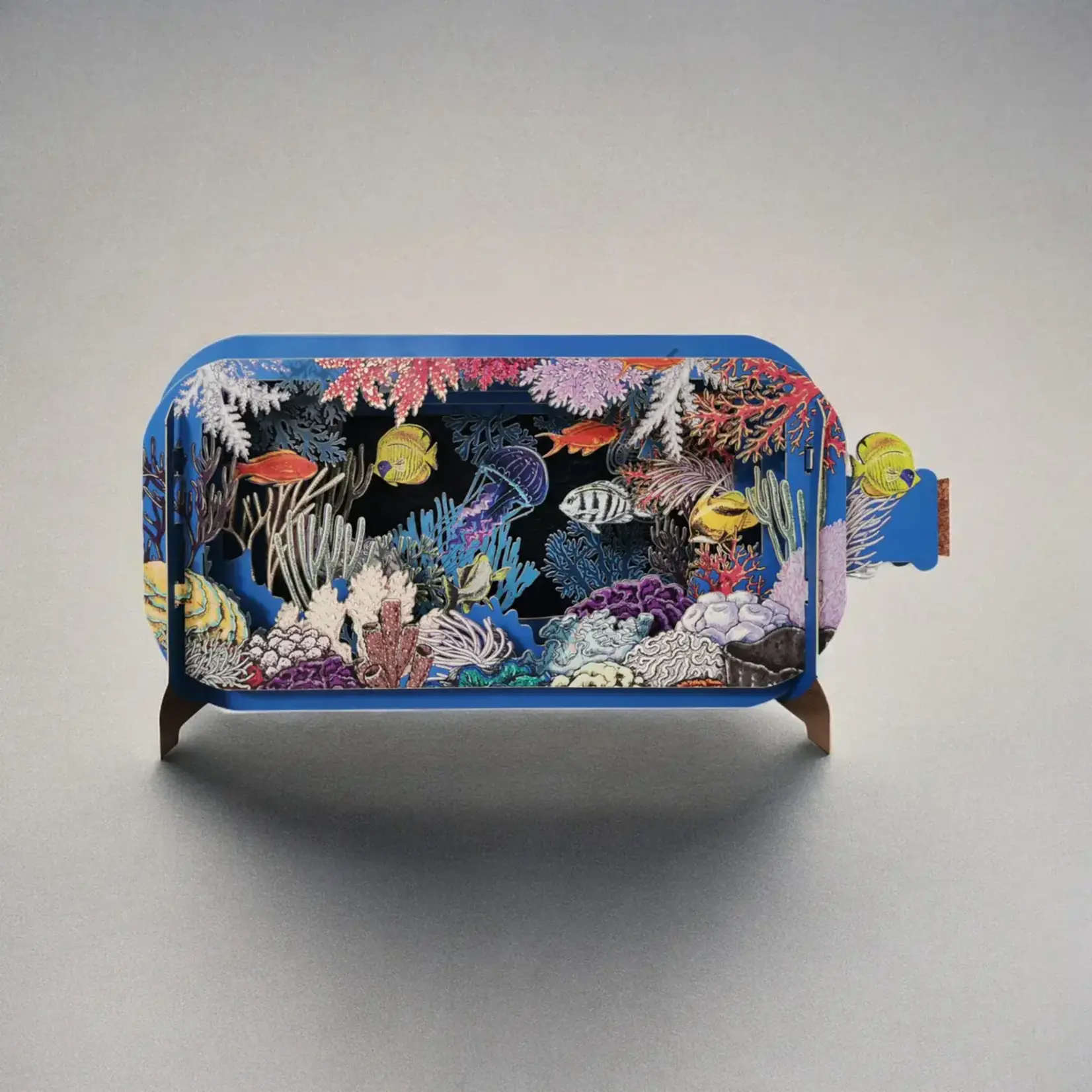 AllJoy Design Under the Sea Ocean Fish 3D Bottle Card