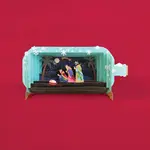 AllJoy Design Nativity Message in a Bottle 3D Card