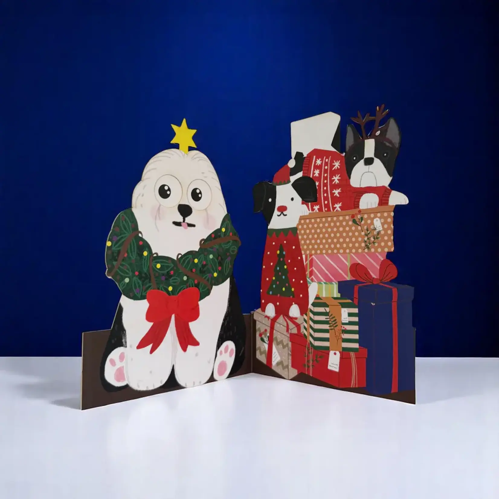 AllJoy Design Dog Moving Eyes Card