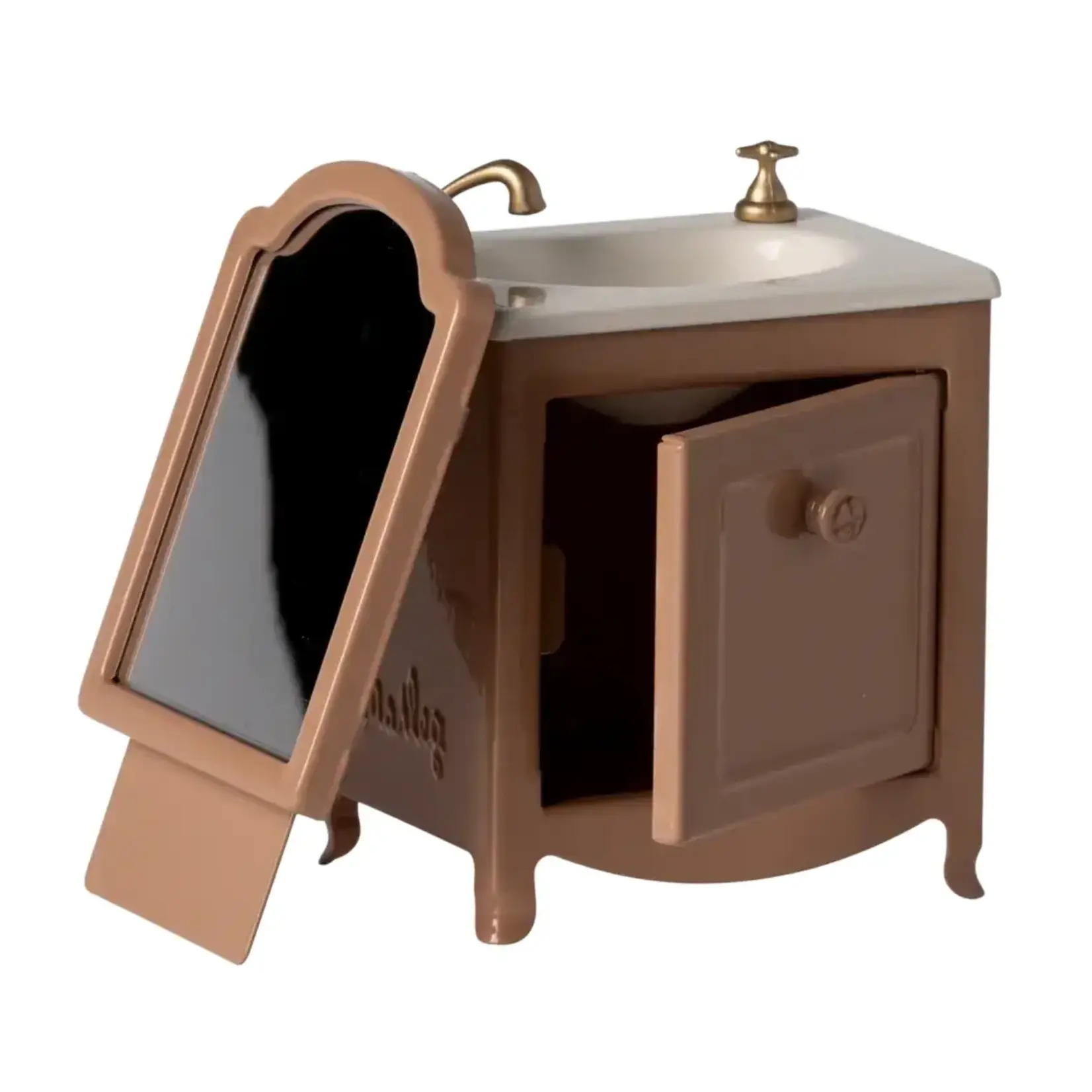 Maileg Maileg Sink dresser for Mouse - Dark Powder