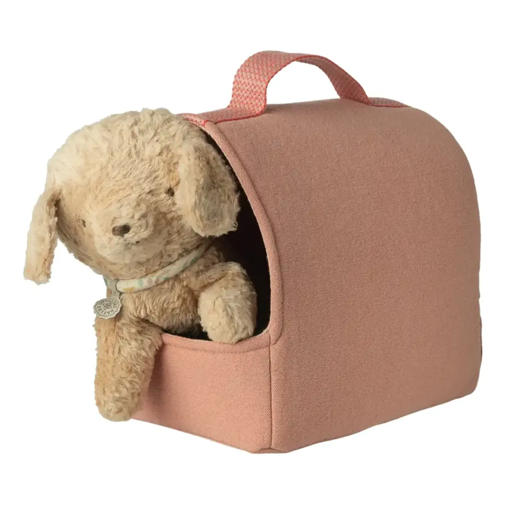 Maileg Maileg Pet carrier - Coral Bed