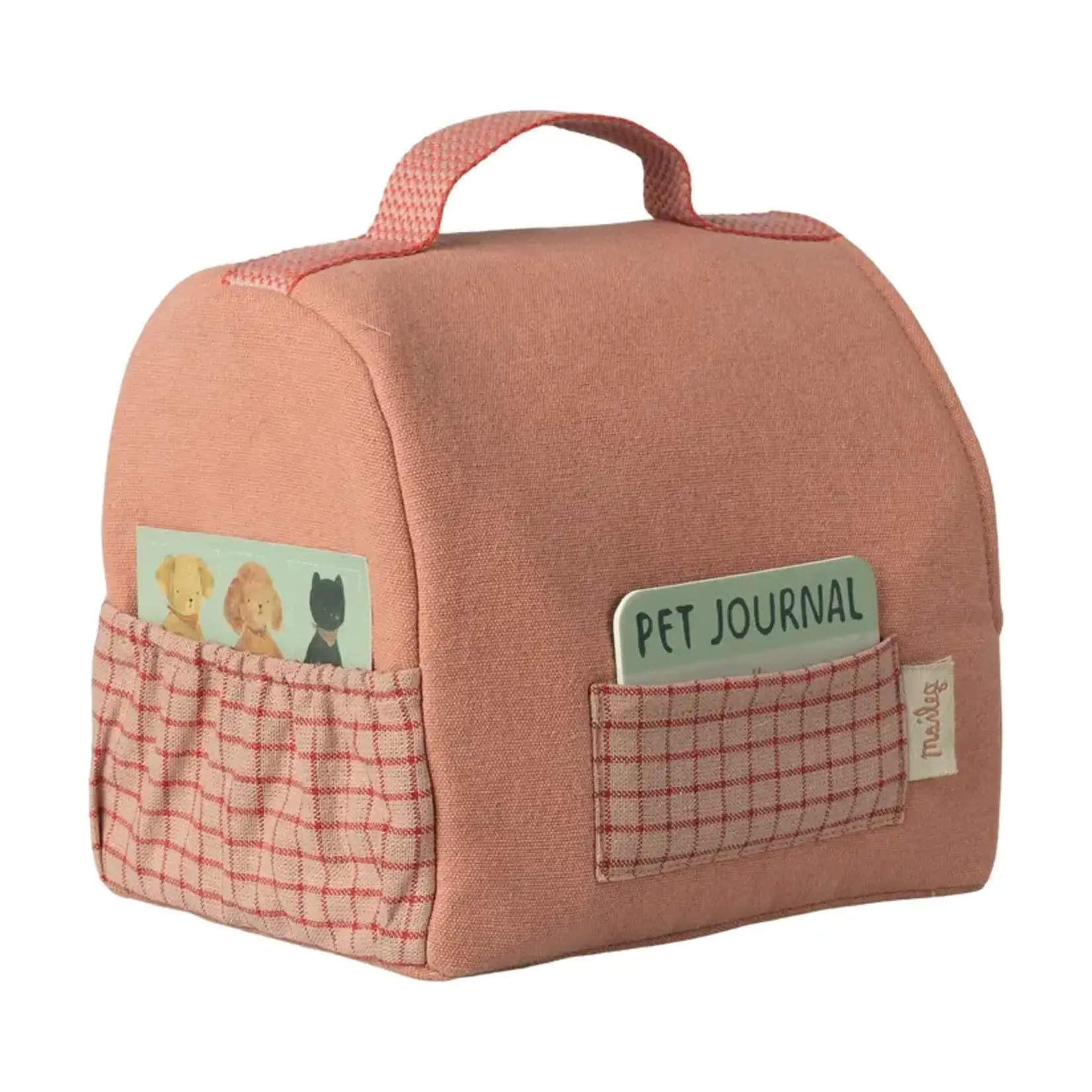 Maileg Maileg Pet carrier - Coral Bed