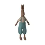 Maileg Maileg Rabbit Size 3 - Brown - Knitted shirt and overall
