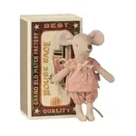 Maileg Maileg Big sister mouse in matchbox Pink Pjs