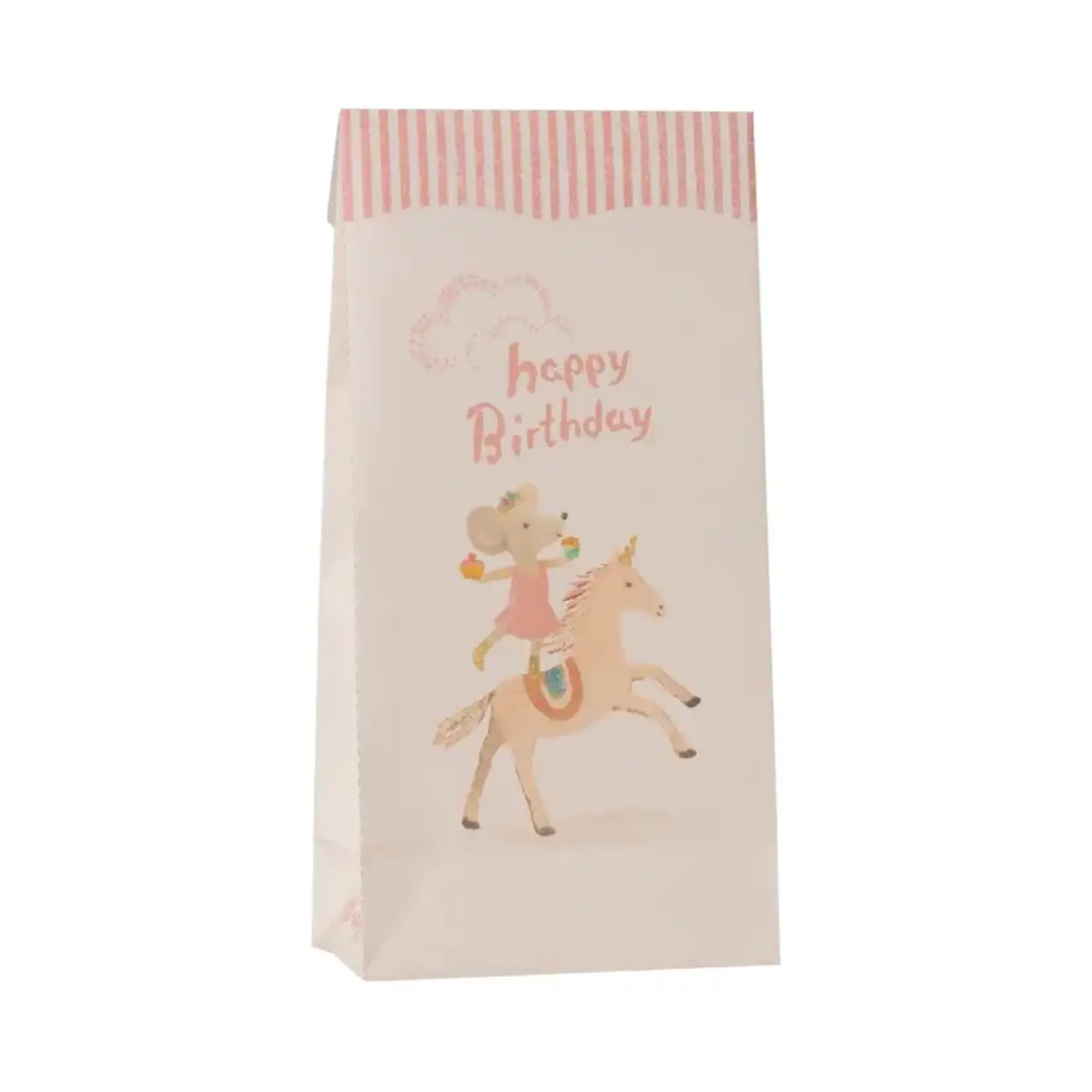 Maileg Maileg 12 Goodie bags - Happy birthday - Unicorn