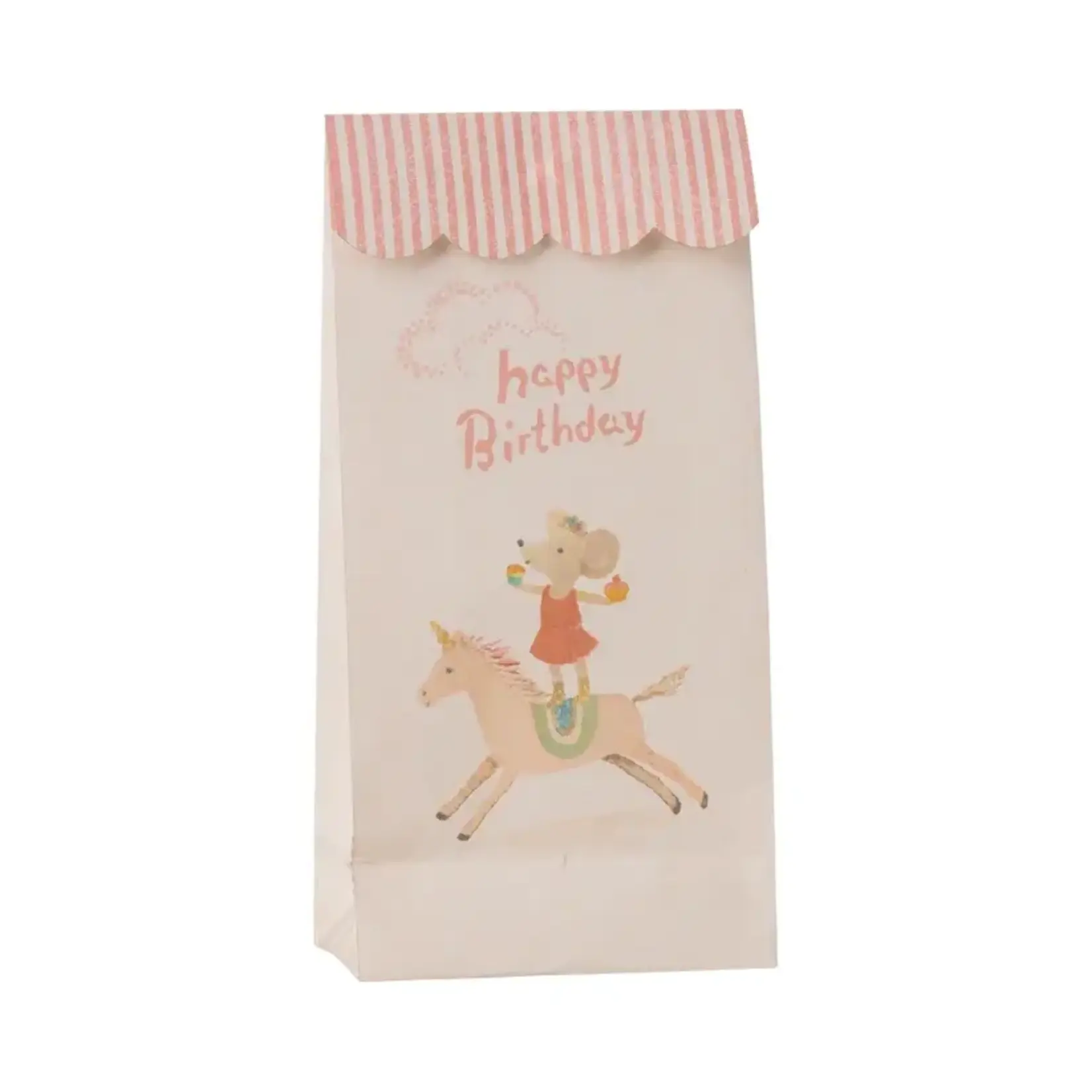 Maileg Maileg 12 Goodie bags - Happy birthday - Unicorn