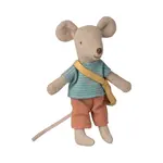 Maileg Maileg Little brother mouse with cheese bag