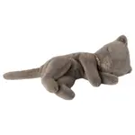 Maileg Maileg Sleeping Grey Kitten plush SMALL