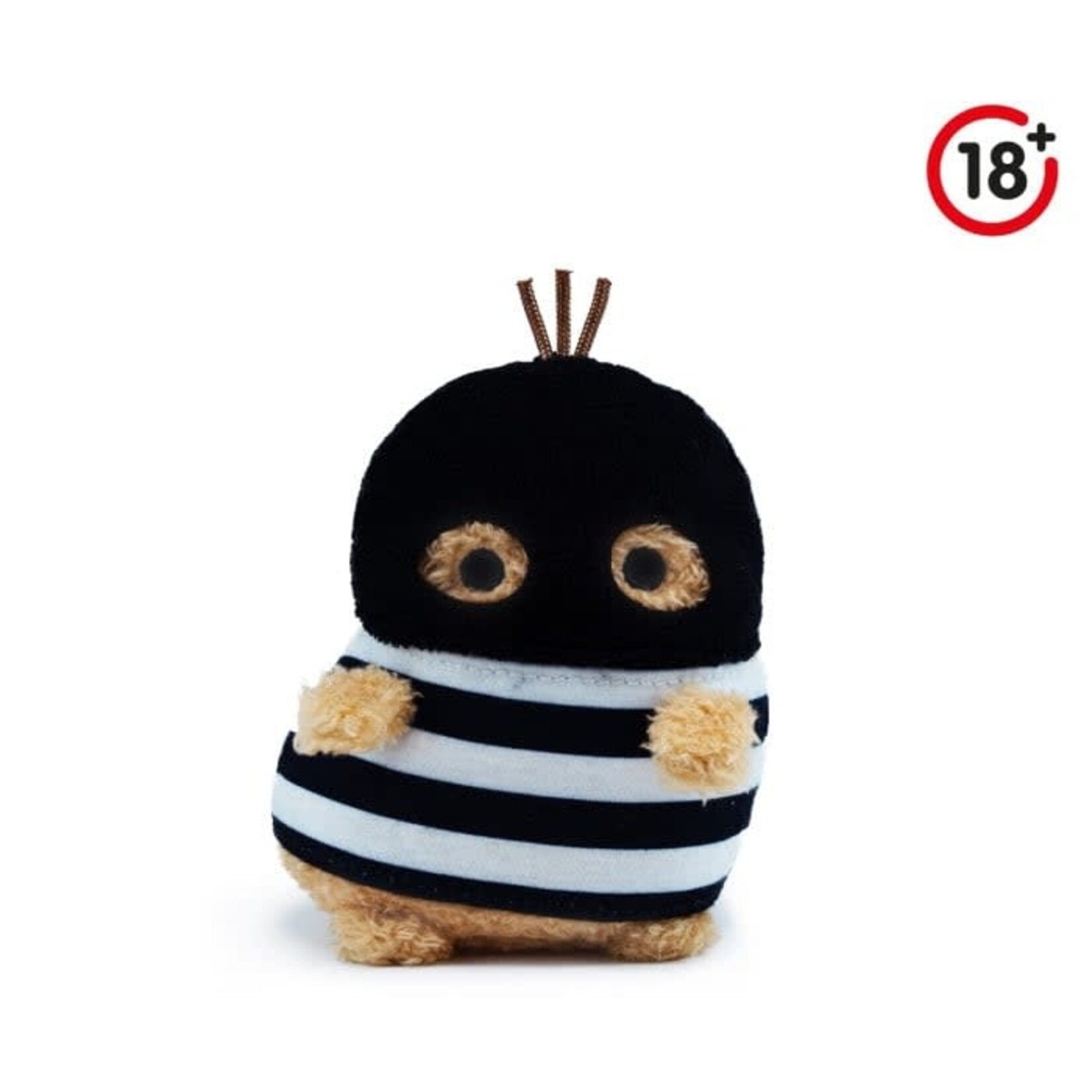 Noodoll Mini sitting plush toy - Bandit Thug Ricespud Noodoll
