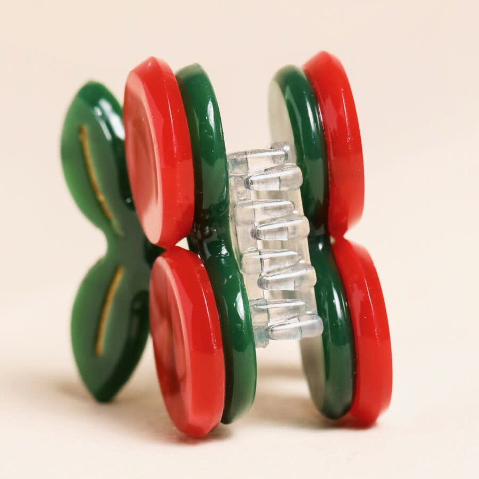 Lisa Angel Mini Red Cherry Hair Clip