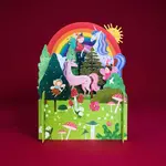 AllJoy Design Unicorn and Fairy Pop Up Card