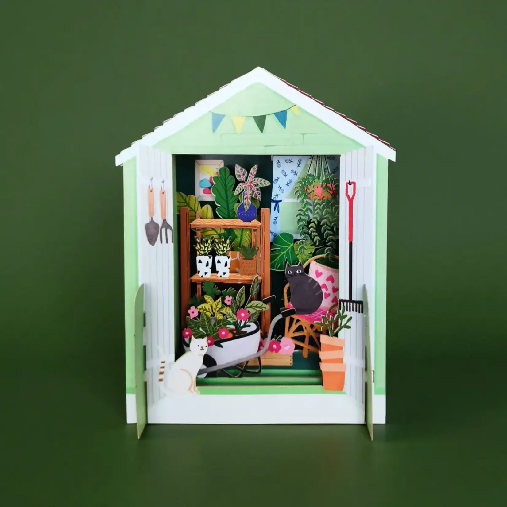 AllJoy Design Garden Shed Pop Up Card