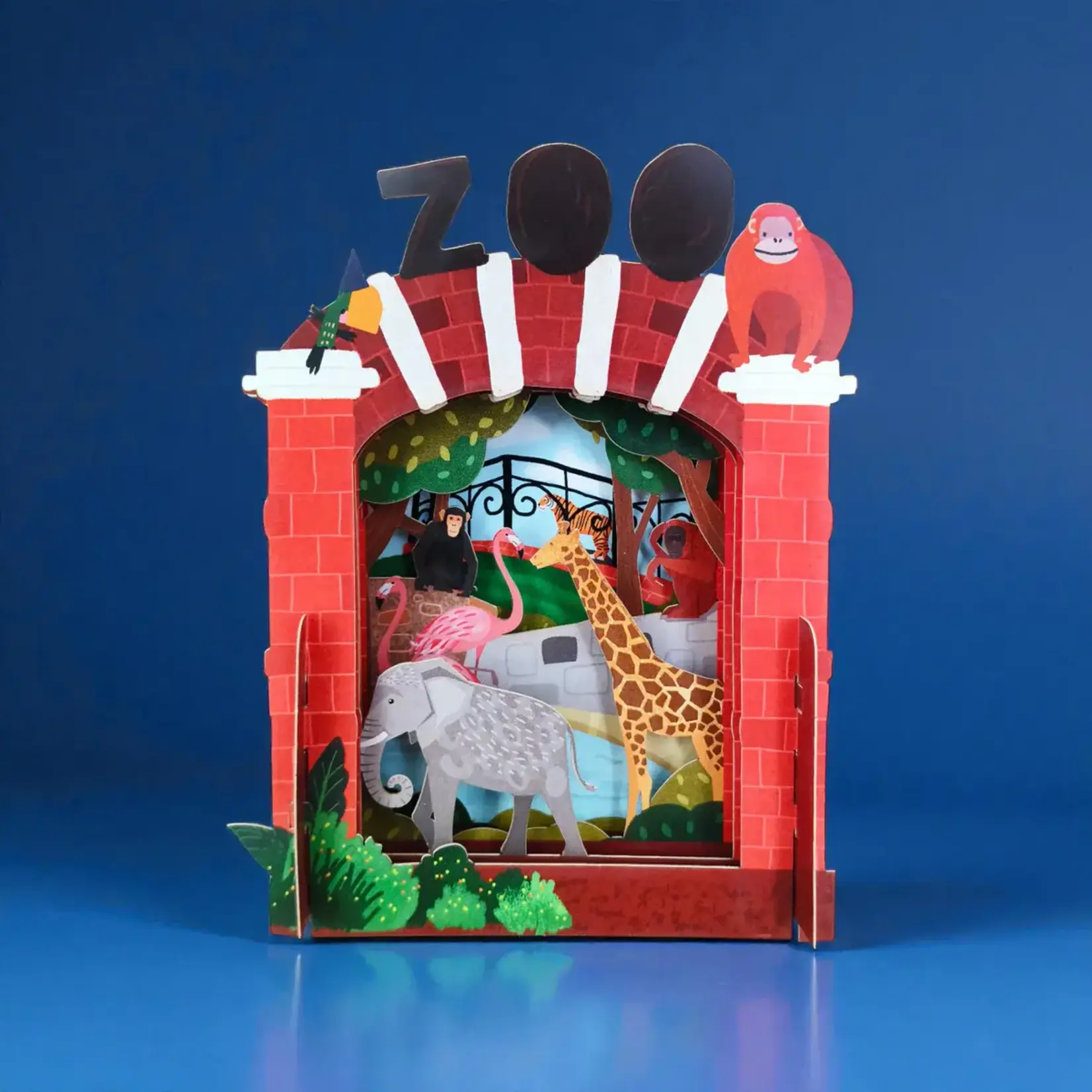 AllJoy Design Zoo Pop Up Card