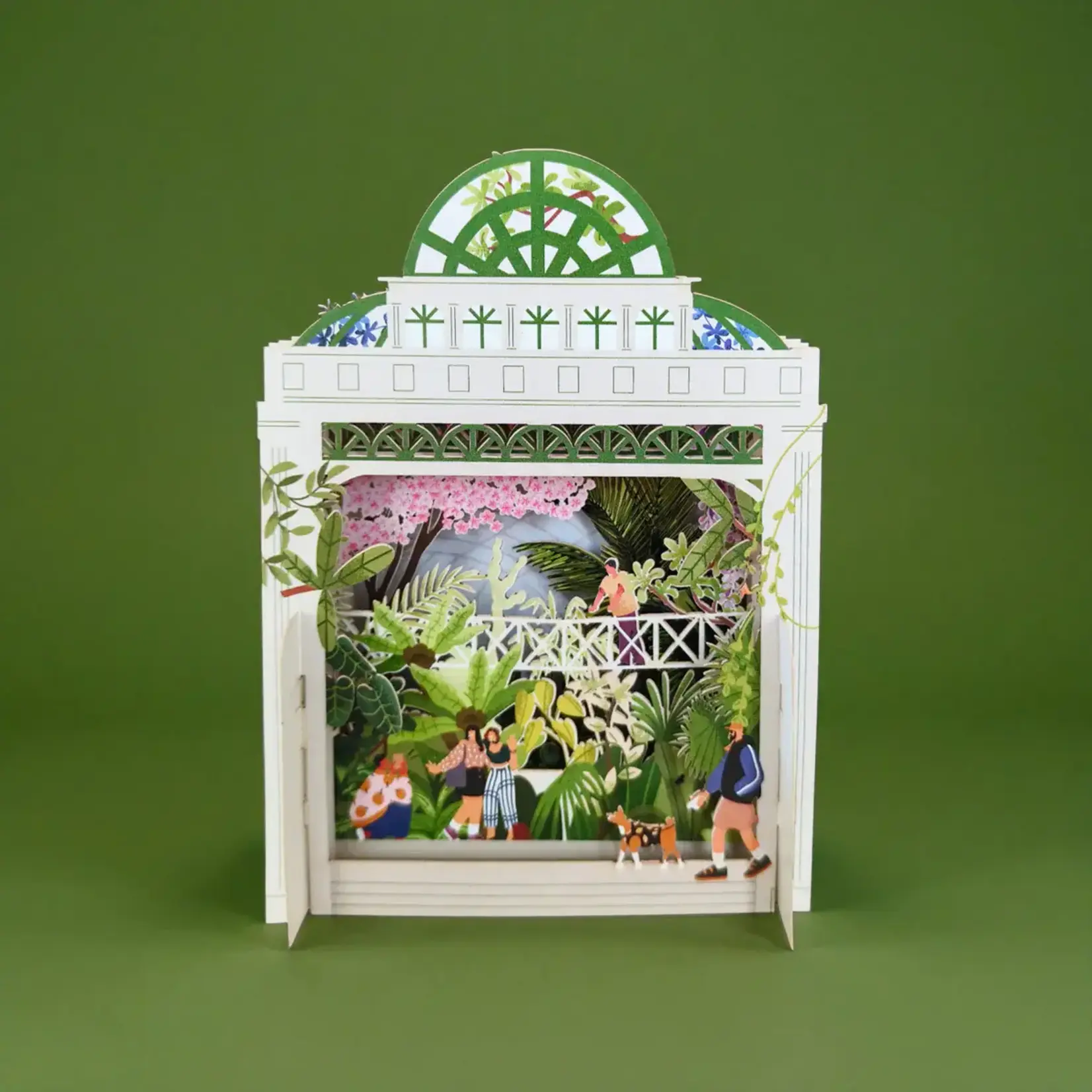 AllJoy Design Botanical Garden Pop Up Card