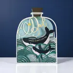 AllJoy Design Dad Whale Always Love you Laser Cut Card