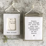 East of India Best friends Mini hanging frame